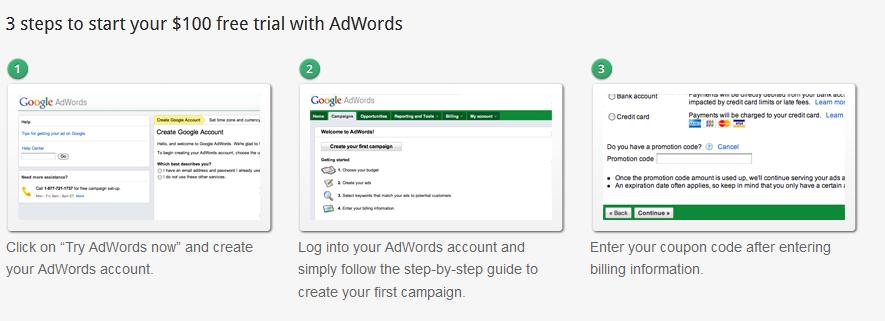 3 steps to claiming your adwords voucher