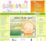 organic baby care ecommerce website