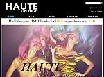 haute ecommerce website